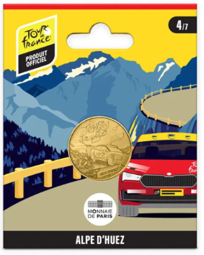 Mini-Médaille Monnaie de Paris 2025 Tour de France 4/7