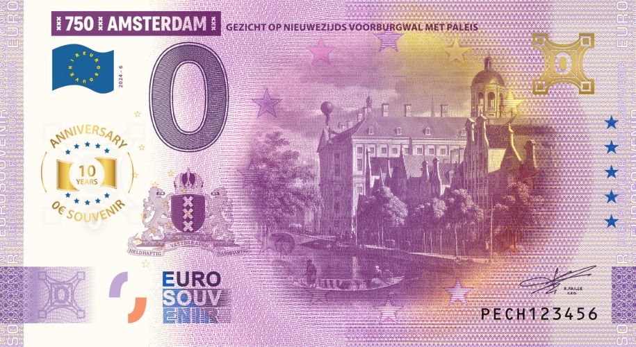 750 Jaar Amsterdam 6 - 10Th ANNIVERSARY