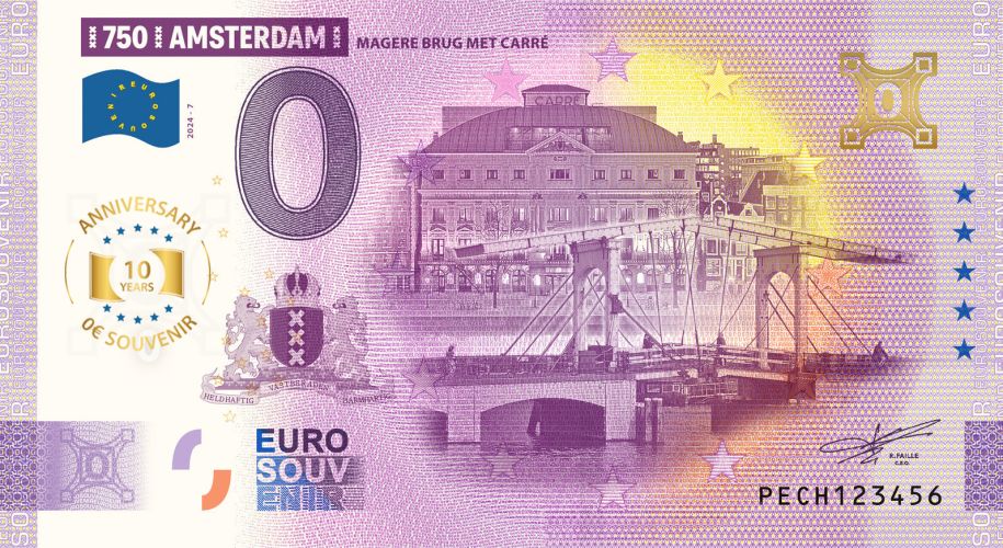 750 Jaar Amsterdam 7 - 10Th ANNIVERSARY