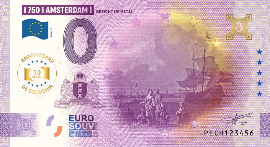 750 Jaar Amsterdam 8 - 10Th ANNIVERSARY