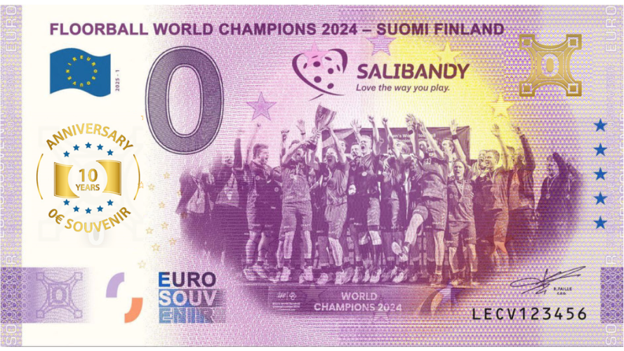 Floorball World Champions - 10Th ANNIVERSARY