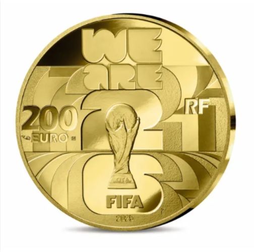 Coffret 200€ Euros Or Gold 999/1000 Fifa Cup 2026 - 1Oz