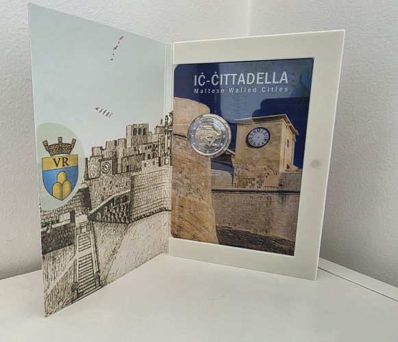 Coincard 2€ Euros Commémorative Malte 2024 Gozo