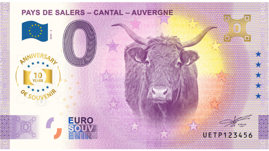 Vache Pays de Salers - 10Th ANNIVERSARY