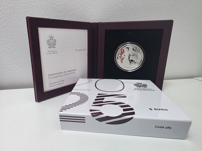 5€ Euros Argent 925/1000 Saint Marin 2025 Georges Bizet