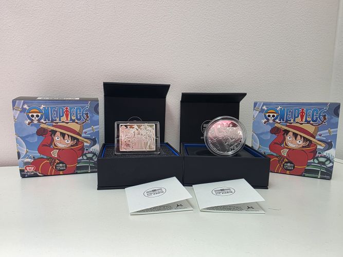Lot 2 × 10€ Argent 999/1000 One Piece 2025