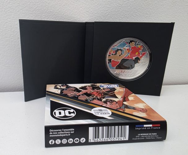Coffret 100€ Argent 900/1000 DC COMICS ''Justice League'' 1/2