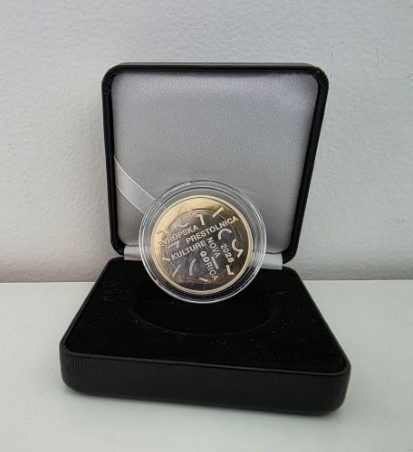 Coffret 3€ Euros BE Proof Slovénie 2025 Nova Gorica Capitale de la Culture
