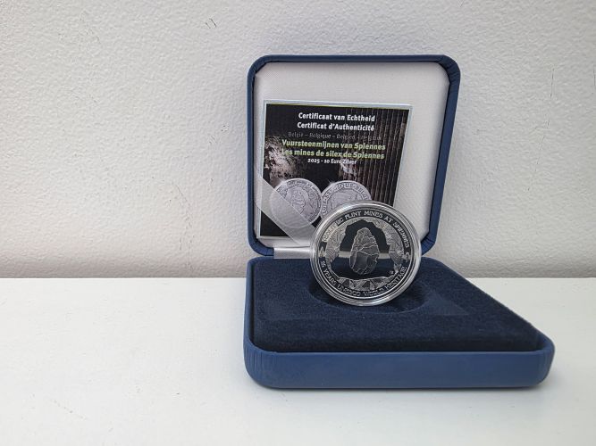 Coffret 10€ Euros Argent 925/1000 Belgique 2025 Silex