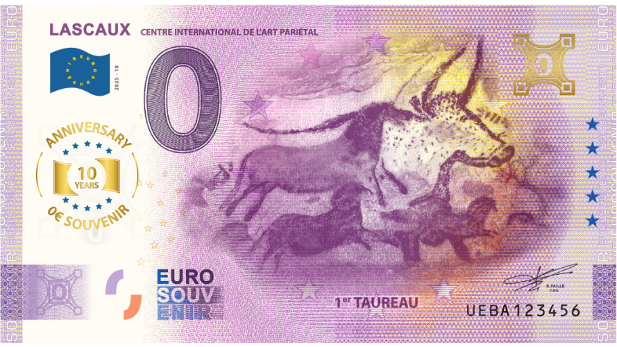 Lascaux 1er Taureau - 10Th ANNIVERSARY