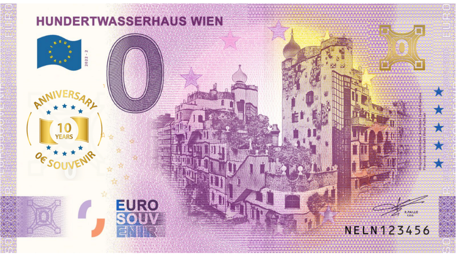 Hundertwasserhaus Wien - 10Th ANNIVERSARY