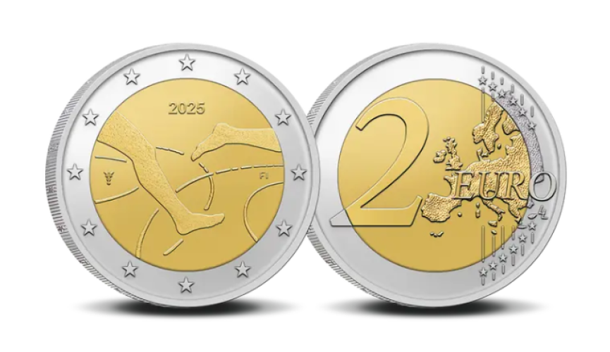 2€ Euros Commémorative Finlande 2025 - Athlétisme UNC