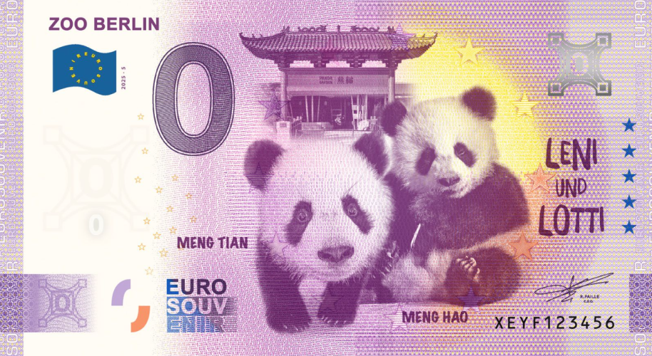 Zoo Berlin Panda Leni und Lotti