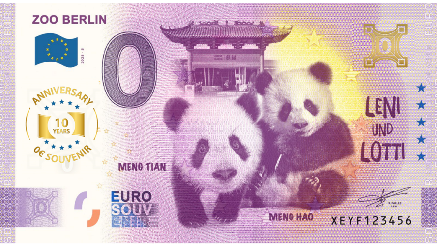 Zoo Berlin Panda Leni / Lotti - 10Th ANNIVERSARY