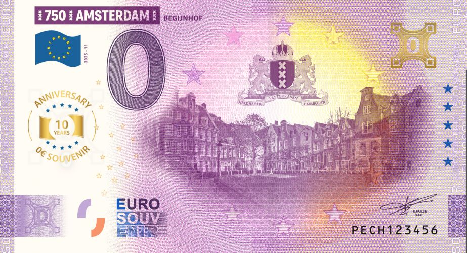 750 Jaar Amsterdam 11 - 10Th ANNIVERSARY