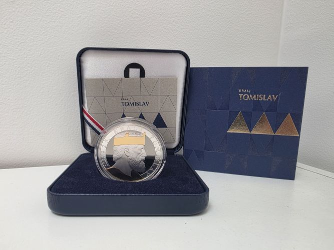 Coffret 6€ Euros Argent 999/1000 Croatie 2025 Kralj Tomislav 2 Oz