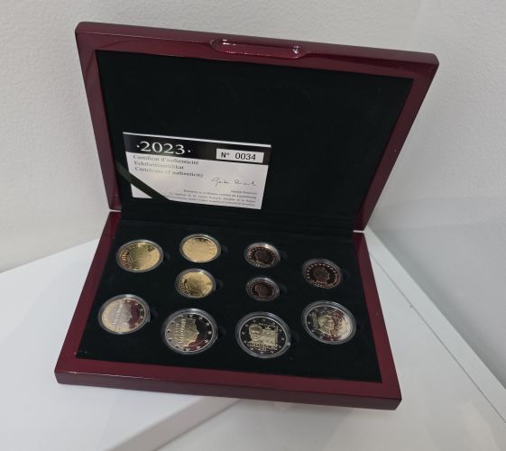 Coffret BE Proof Luxembourg 2023 - 8 Pièces + 2 x 2€