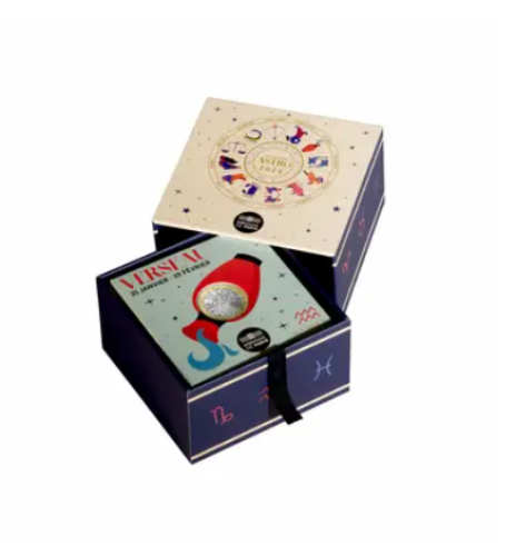 Coffret plein 12 x Coincard 5€ Euros Astro 2026 UNC