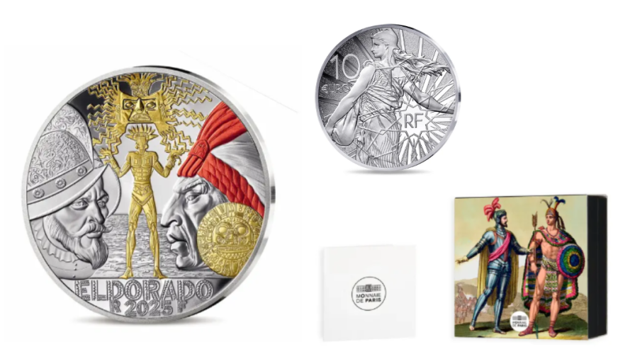 Coffret 10€ Euros Argent 999/1000 Semeuse 2025 El Dorado