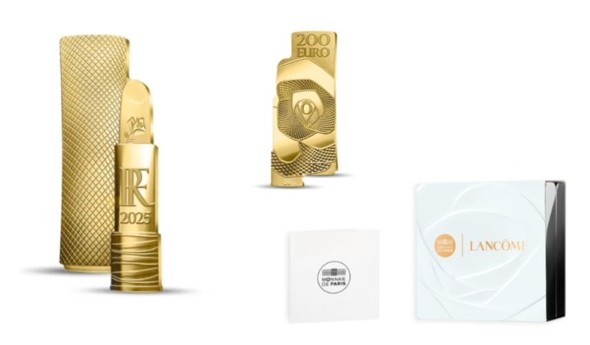 Coffret 200€ Euros Or Gold 999/1000 France Lancôme 2025 1 Oz