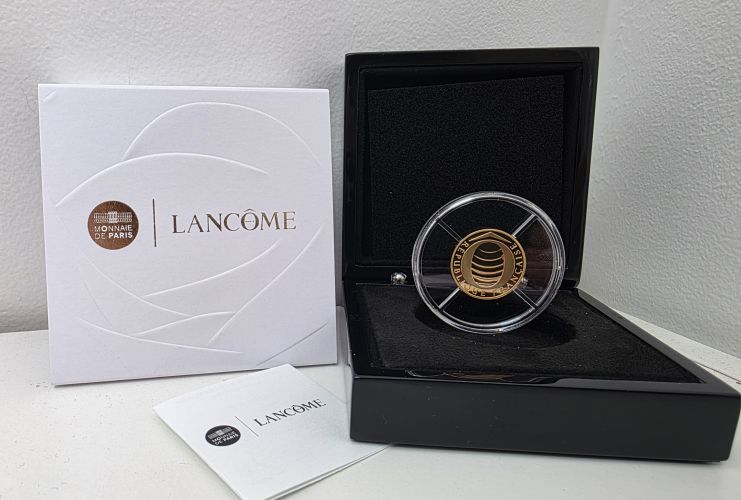 Coffret 50€ Euros Or Gold 999/1000 France Lancôme 2025 1/4 Oz