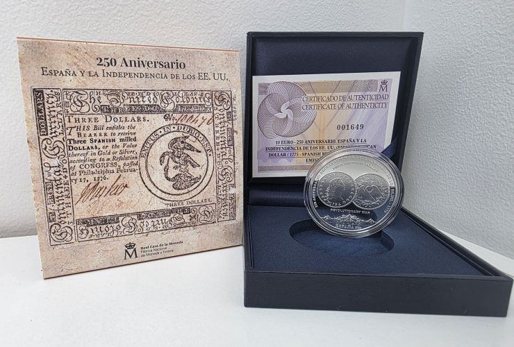 Coffret 10€ Euros Argent 925/1000 Espagne 2025 Primo Dollar