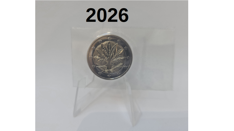 2€ Euros France Arbre de Vie 2026 : Qualité BU