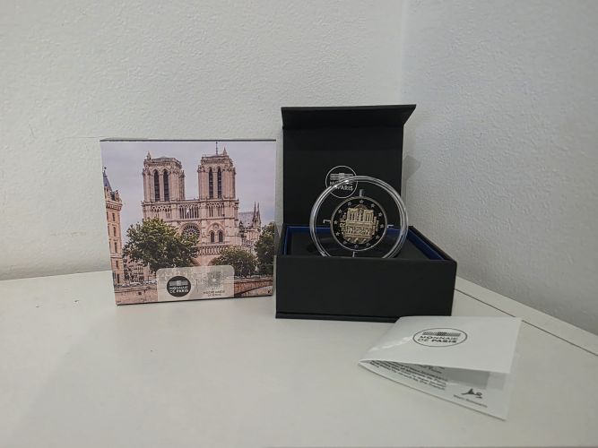 Coffret 2€ Euros BE Proof Commémorative France 2025 Notre Dame de Paris