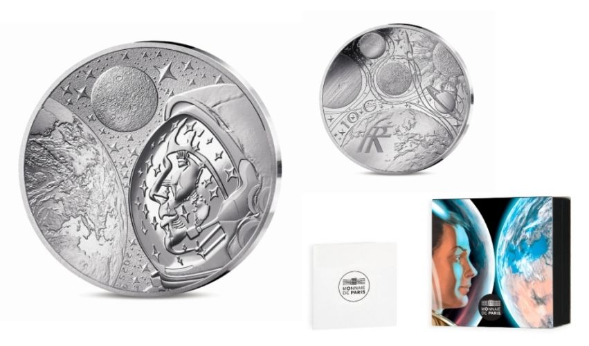 Coffret 10€ Euros Argent Silver 999/1000 - 2025 Thomas Pesquet