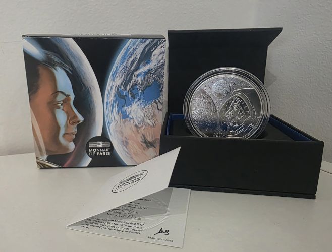 Coffret 10€ Euros Argent Silver 999/1000 - 2025 Thomas Pesquet
