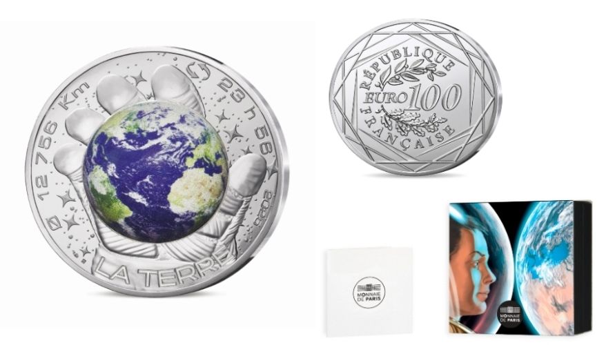 Coffret 100€ Euros Argent Silver 900/1000 - 2025 Thomas Pesquet
