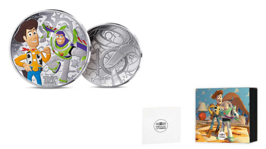 Coffret 10€ Euros Argent France 999/1000 - Disney 2025 Toy Story