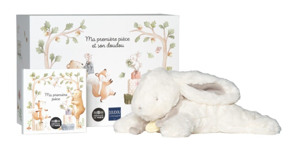 Coffret 5€ Euros Argent 999/1000 France 2026 Naissance avec DOUDOU
