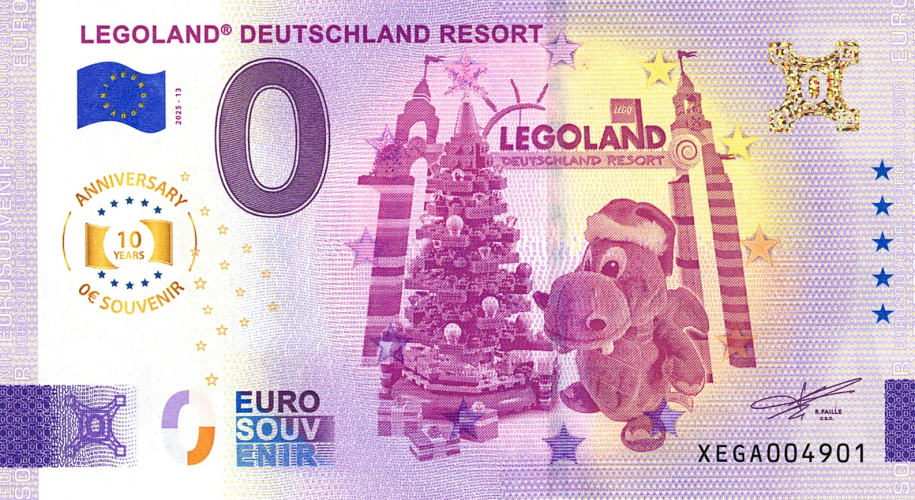 Legoland CHRISTMAS TREE - 10Th ANNIVERSARY