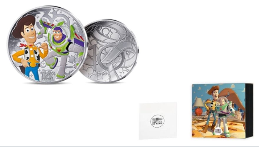 Coffret 10€ Euros Argent France 999/1000 - Disney 2025 Toy Story