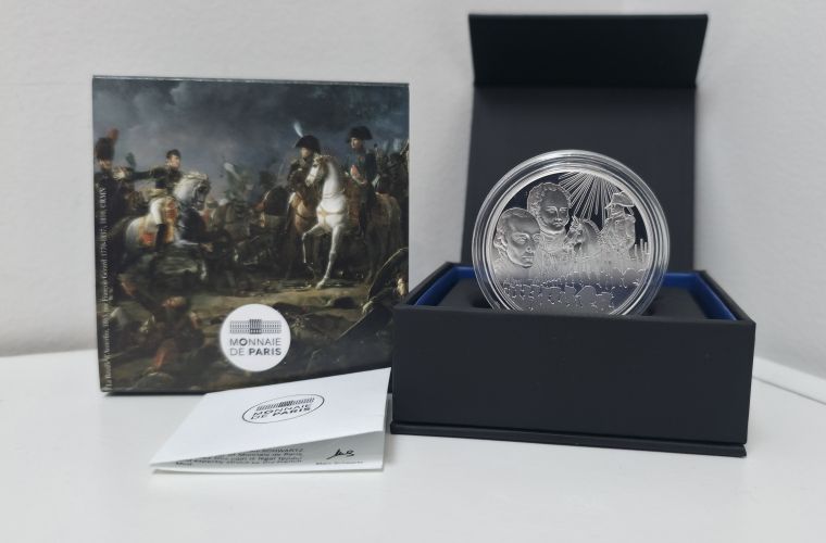 Coffret 10€ Euros France Argent 999/1000 - Austerlitz 2025