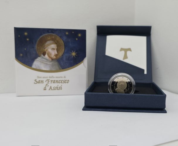 Coffret 2€ Euros BE Commémorative Italie 2026 Francesco Assisi