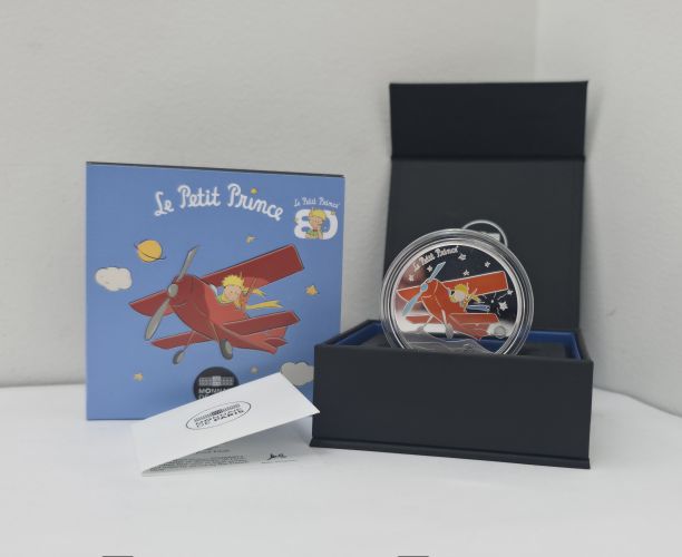 Coffret 10€ Argent Silver 999/1000 France 2026 Petit Prince Avion