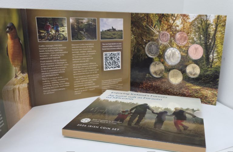 Coffret BU Euros Irlande 2026 - 8 pièces 1 cts à 2€