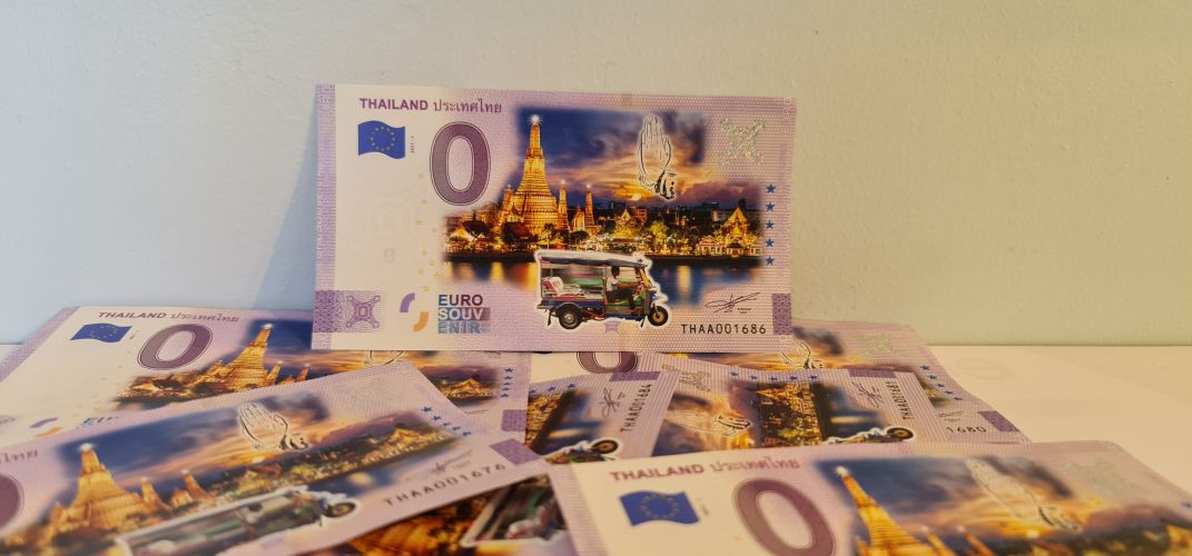 Billet Souvenir 2021 Thailand Edition Speciale COLOR