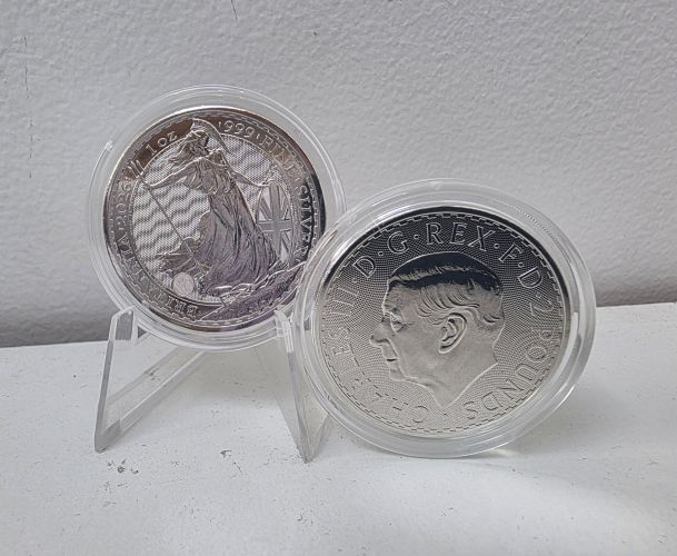 1 Once Argent Silver 999 Britannia UK 2026