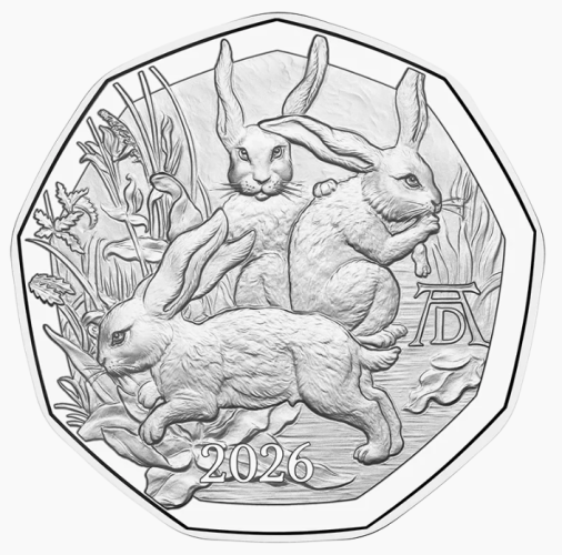 Coincard 5€ Euros Argent 925 Autriche 2026 - Paques Eastern