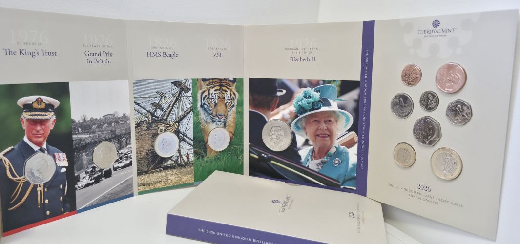 Coffret BU Annuel UK Royaume Uni Pounds 2026 - 13 Pièces