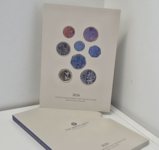 Coffret BU Definitiv UK Royaume Uni Pounds 2026 - 8 Pièces
