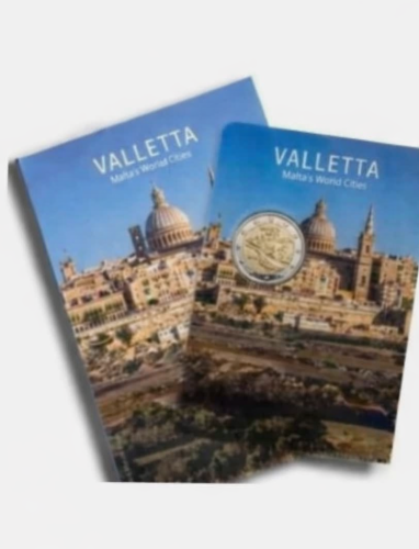 PREVENTE Coincard BU 2€ Euros Commémorative Malte 2026 La Valette