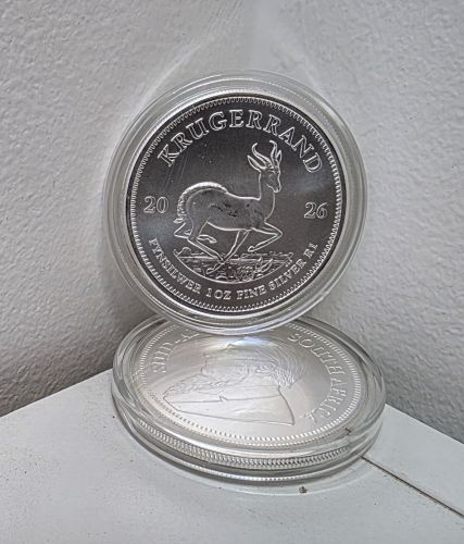 1 Once Argent 999/1000 Afrique du Sud Krugerrand 2026 - 31.1g