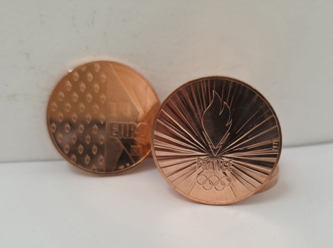 1/4€ Euros Quarter Monnie de Paris 2024 Team France 2021