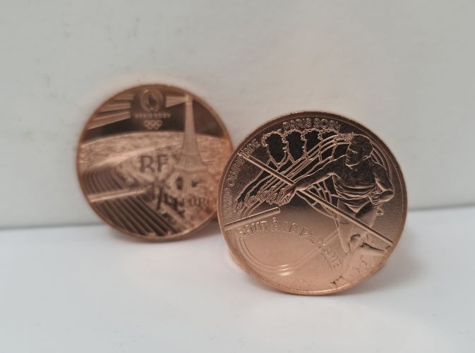 1/4€ Euros Quarter Monnaie de Paris 2024 Saut à la Perche