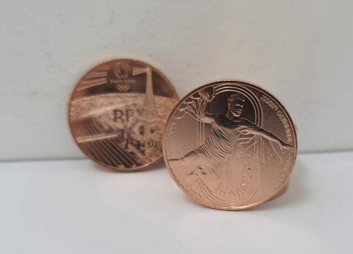 1/4€ Euros Quarter Monnaie de Paris Paris 2024 Handball