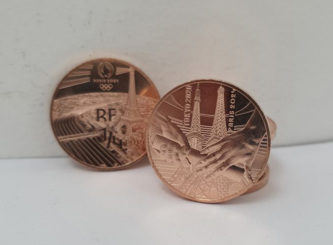 1/4€ Euros Quarter Monnaie de Paris 2024 Handover